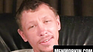 Mature amateur gets palms on have fun before milking bone