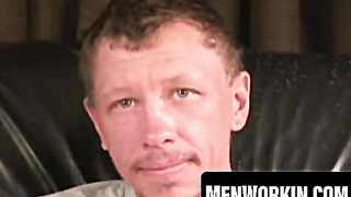 Mature amateur gets palms on have fun before milking bone