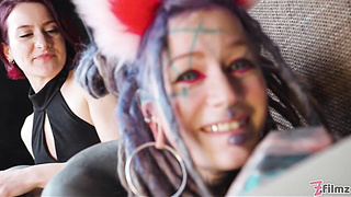 Pet Have fun Domina Manages Tat Cat-lady - Miss Flora