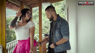 Latina Teenager Lola Hendricks Makes A Mud At The Airbnb - Lola A