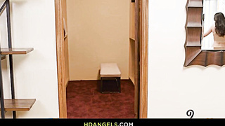 Madi Collins Stashes Her Lesbo Domme Lulu Chu When Her Wifey Whitney Wright Comes Home