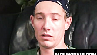 Bumder wolf flaunts figure and XXL pink cigar while fapping