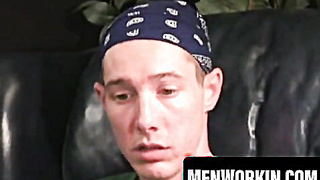 Bumder wolf flaunts figure and XXL pink cigar while fapping