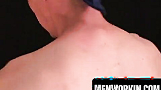 Bumder wolf flaunts figure and XXL pink cigar while fapping