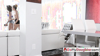 NUBILES Taunt IMMENSE-DICKED Elder Fellows To Get PUMMELED By Their XXL Peckers