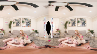 Trophy Wives, Leya Falcon & Sarah Jessie, Are In Need Of Your Enormous Giant Knob To Open up Their Cock-squeezing COUGAR Beavers