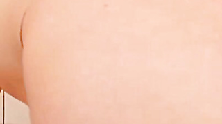 School Lady Enjoys To Fondle Her Thumbs On Her Nips With Her Slaver