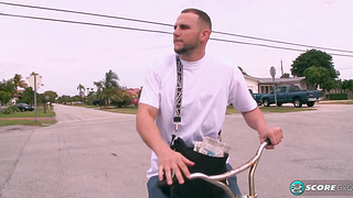 The Newspaper Fellow Gets Some COUGAR Booty