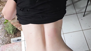 Super-fucking-hot barely legal yr aged boinked in thunder storm outdoor