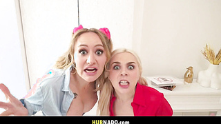 The Statues Solid Fuck-stick - Katy Rose, Ivy Maddox, Ellie Shou - Malisa Moir