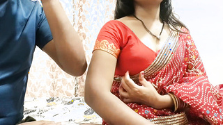 desi step mom-in-law enormously taut vagina stiff humped after scorching chat to internal ejaculation in hindi audio