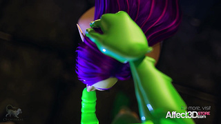 Fat Mounds Elves Nailing With Monsters In A 3 dimensional Animated Porno