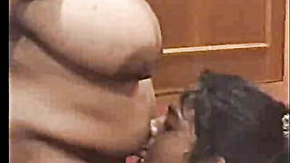 Indian Slender Wifey Sucky-sucky and Standing Romping