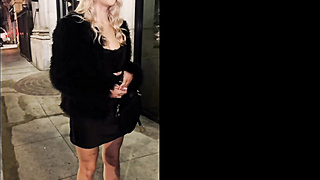 BLACKEDRAW Towheaded Bombshell Jazlyn Takes Giant BIG BLACK COCK In The Rump - Jazlyn Ray