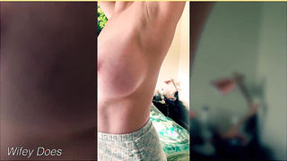 Wife makes an impression in her stellar cock-squeezing gym gear