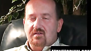 Round boy milks off and ejaculates on dinner plate