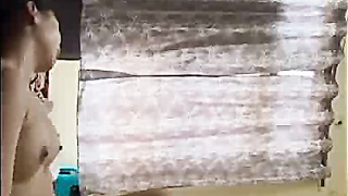 Indian Female Flashes her Gigantic Mammories and Nailing