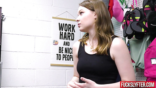 Adrianna Jade In Interrogation Under Suspicion of Filched Lip liner.mp4