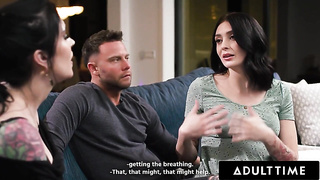 Adult Time - Preggo Cuckquean Charlotte Sins Wants Her Spouse To Fuck Their Doula So She Can Observe! - Anna De Ville (Prego Anna, Seth Gamble)