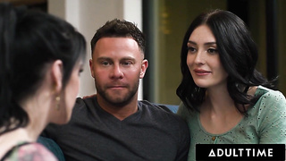 Adult Time - Preggo Cuckquean Charlotte Sins Wants Her Spouse To Fuck Their Doula So She Can Observe! - Anna De Ville (Prego Anna, Seth Gamble)