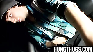 Billy and Blinx wank off in the back of a moving truck