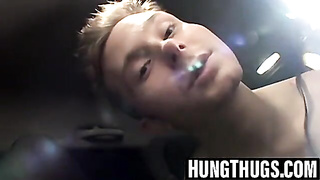 Billy and Blinx wank off in the back of a moving truck