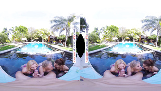 A Surprise Bday Soiree Turns Into A Horny Four-way!