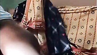 Luxurious Indian Wifey Fellating Manmeat Pulverizing