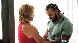 A 28 Yr Senior Plows 76 Yr Elderly Desiree Eden Rock-hard