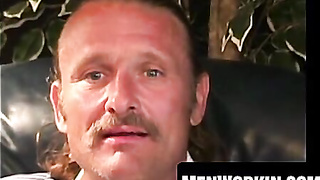 Abnormal mature homosexual smacks man sausage till solo eruption