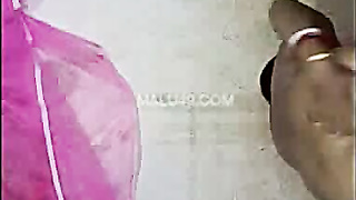Indian Wifey Screwing In Rear end Fashion and Boinking