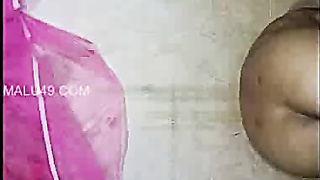 Indian Wifey Screwing In Rear end Fashion and Boinking