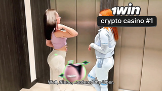 DOS AMIGAS LE PAGAN CON SEXO A UN CHOFER DE UBER Almendragala Valentinofox Miagreco