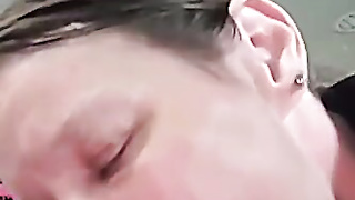 Cugly grannie deep-throat big black cock real fine