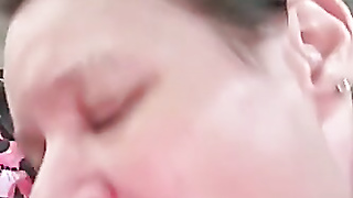 Cugly grannie deep-throat big black cock real fine