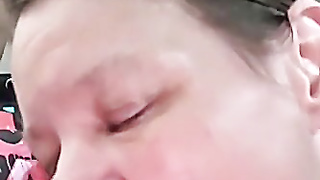 Cugly grannie deep-throat big black cock real fine