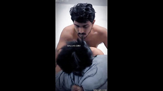 Naughty Indian Dame Stroking and Tearing up