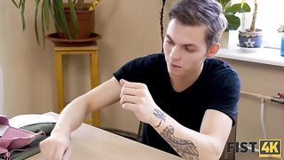 FIST4K. Depraved sexpot has her vagina fisted by the vigorous hunky