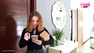 Delivery Nymph Spurts the Package… Pays with Her Donk!