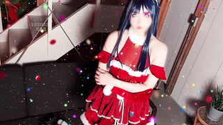 Hinata Hyuga costume Christmas Ver. Costume play
