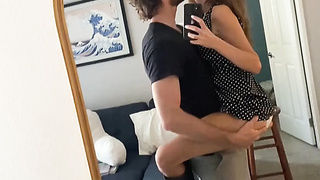 Lil' Stunner Deep-throats & Gets Humped by Her Parent's hefty Lollipop — Until She Ejaculates Again and Again