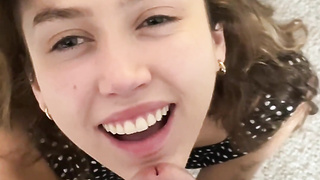 Lil' Stunner Deep-throats & Gets Humped by Her Parent's hefty Lollipop — Until She Ejaculates Again and Again