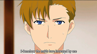 Maid with Stellar Rosy Hair Proposes Internal ejaculation to Immense Trunk