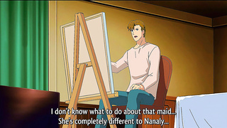 Maid with Stellar Rosy Hair Proposes Internal ejaculation to Immense Trunk