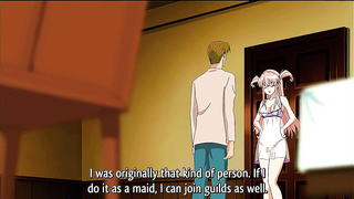 Maid with Stellar Rosy Hair Proposes Internal ejaculation to Immense Trunk