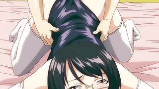 Chick With Glasses Showcases Her Bathing suit To Beau So He Can Stick His Man-meat Up Her Culo