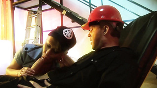 Uber-sexy Towheaded Paramedic Carly Parker Gargles And Screws Patient