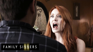 FAMILY SINNERS - Observe This Smoking Torrid Ginger-haired Step Wish Compilation Total Of Passion