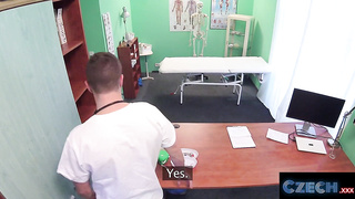 Doc Gives Czech Bonde Honey Humid Undies - CZECH HARD-CORE