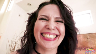 First-ever Bi-racial Bumfuck On Camera For Buxomy Cougar Lily Sensation
